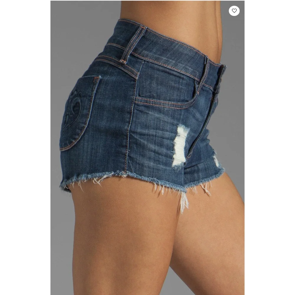 Siwy Jean Maud Cut-Off Shorts in Always With You